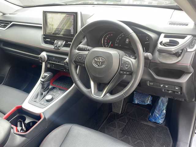 トヨタ ＲＡＶ４ アドベンチャー オフロードPKG 広島県 2021(令3)年 0.8万km アティチュードブラックマイカ /登録時走行距離/　　　　　　　7730キロ/ワンオーナー/社外ナビ/バックカメラ/地デジ/黒革シート/エアシート/PCS/パワーバックドア/ルーフレール/ビルトインETC/新車時整備手帳/　　【保証書】/取扱説明書/