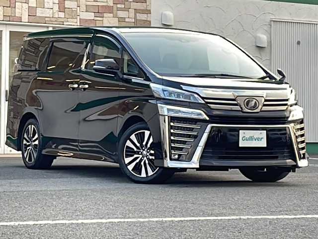 トヨタ ヴェルファイア Z Gエディション 徳島県 2019(令1)年 8.8万km ブラック 社外11型SDナビ　EX11Z/（ラジオ/フルセグ/DISC/BT/USB）/10.1型フリップダウンモニター/バックカメラ/追従式クルーズコントロール/ステアリングヒーター/前席シートヒーター/前席パワーシート/前席エアーシート/前後コーナーセンサー/両側電動スライドドア/LEDヘッドライト/パワーバックドア/先行者発進告知/純正18インチAW/社外ドライブレコーダー