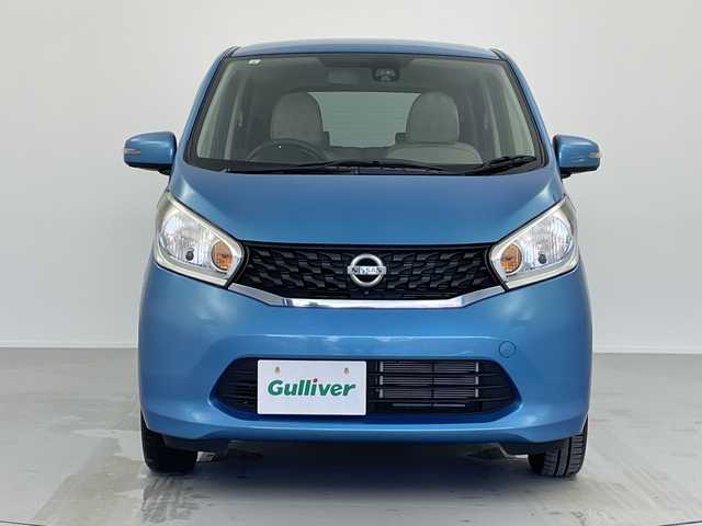 日産 デイズ X Vセレ +SeftyⅡ 奈良県 2015(平27)年 0.4万km シリカグリーン 純正オーディオ/バックカメラ/アラウンドビューモニター/FM/AM/AUX/純正ドアバイザー/純正フロアマット/電格ウインカーミラー/プッシュスタート