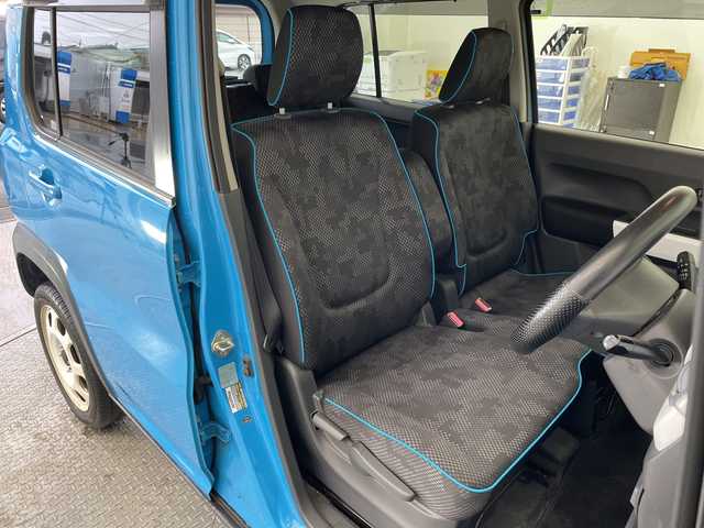 スズキ ハスラー G 栃木県 2017(平29)年 4.9万km 青 カロッツェリアナビナビ/(ワンセグTV/SD)/ドライブレコーダー/レーダーブレーキサポート/シートヒーター/アイドリングストップ/スマートキー/プッシュスタート/横滑り防止装置/ハンドルカバー/電動格納ミラー