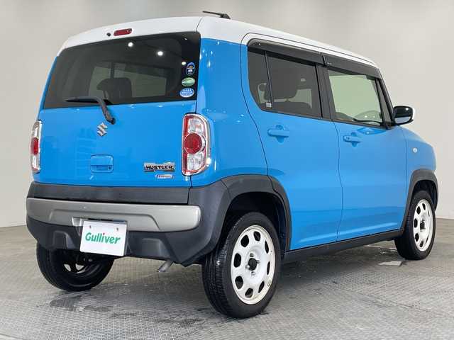 スズキ ハスラー G 栃木県 2017(平29)年 4.9万km 青 カロッツェリアナビナビ/(ワンセグTV/SD)/ドライブレコーダー/レーダーブレーキサポート/シートヒーター/アイドリングストップ/スマートキー/プッシュスタート/横滑り防止装置/ハンドルカバー/電動格納ミラー