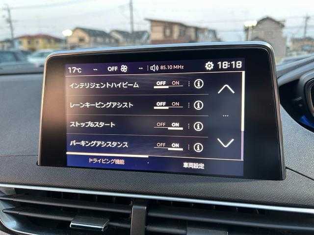 プジョー ３００８ GT ブルー HDi 埼玉県 2018(平30)年 6.7万km 白Ⅱ ハーフレザーシート/ＡＣＣ/純正ナビゲーションシステム/(Bluetooth/USB/フルセグ)/バックカメラ/電動リアゲート/純正１８インチアルミホイール/ＥＴＣ/ドライブレコーダー