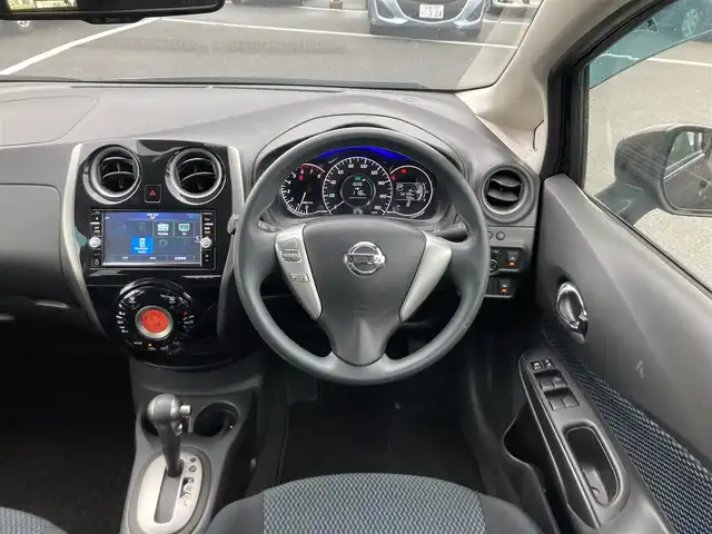 日産 ノート X DIG－S 鳥取県 2016(平28)年 5.3万km 茶 スーパーチャージャー/純正ナビ／フルセグ／ＤＶＤ／ＣＤ／ＢＴ/アラウンドビュー/ＥＴＣ/エマージェンシーブレーキ/レーンキープアシスト/ＬＥＤヘットライト/オートライト/プッシュスタート/アイドリングストップ/ウィンカーミラー/フォグライト/フロアマット/ドアバイザー