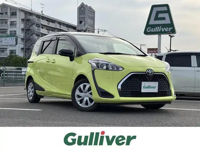 トヨタ シエンタ ファンベースG 大分県 2019(令1)年 3.6万km ブラックマイカ/エアーイエロー 2トーン ・純正SDナビ(CD.DVD.BT.SD)/・全方位カメラ/・フルセグテレビ/・衝突軽減ブレーキ/・コーナーセンサー/・両側パワースライドドア/・ETC/・ドライブレコーダー/・ステアリングリモコン/・オートハイビーム/・スマートキー