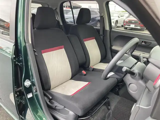 トヨタ パッソ モーダ 静岡県 2017(平29)年 5.7万km ダークエメラルドマイカ 社外7Vインチナビ(CN-RE03WD)/　AM FM CD DVD Bluetooth/ビルトインETC/LEDヘッドランプ/スマートキー&プッシュスタート/ステアリングスイッチ/アイドリングストップ/ドアバイザー/純正フロアマット/フルセグTV/バックモニター/前方ドライブレコーダー