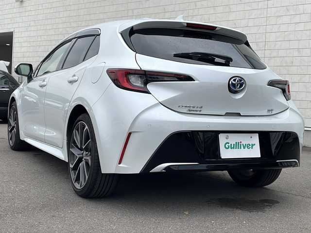 トヨタ カローラ スポーツ ハイブリッドG Z 岐阜県 2023(令5)年 2万km プラチナホワイトパールマイカ プリクラッシュセーフティ/車線逸脱警報/オートマチックハイビーム/レーダークルーズコントロール/純正ナビ/バックカメラ/ビルトインETC/電子パーキング/シートヒーター/LEDヘッドライト/保証書/取扱説明書/スペアキー