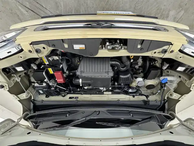 スズキ ハスラー HYBRID G 滋賀県 2023(令5)年 0.7万km ベージュ 純正ナビ/前方ドライブレコーダー/シートヒーター/衝突被害軽減ブレーキ/レーダークルーズコントロール/オートハイビーム/レーンキープアシスト/オートライト/プッシュスタート/スマートキー/ステアリングスイッチ