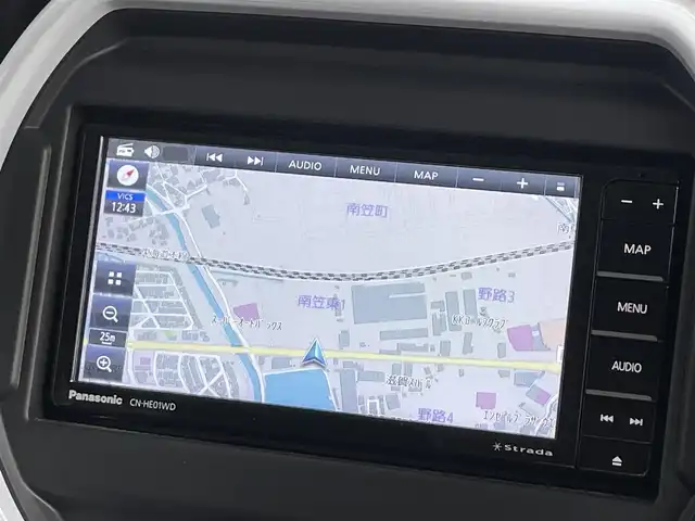 スズキ ハスラー HYBRID G 滋賀県 2023(令5)年 0.7万km ベージュ 純正ナビ/前方ドライブレコーダー/シートヒーター/衝突被害軽減ブレーキ/レーダークルーズコントロール/オートハイビーム/レーンキープアシスト/オートライト/プッシュスタート/スマートキー/ステアリングスイッチ