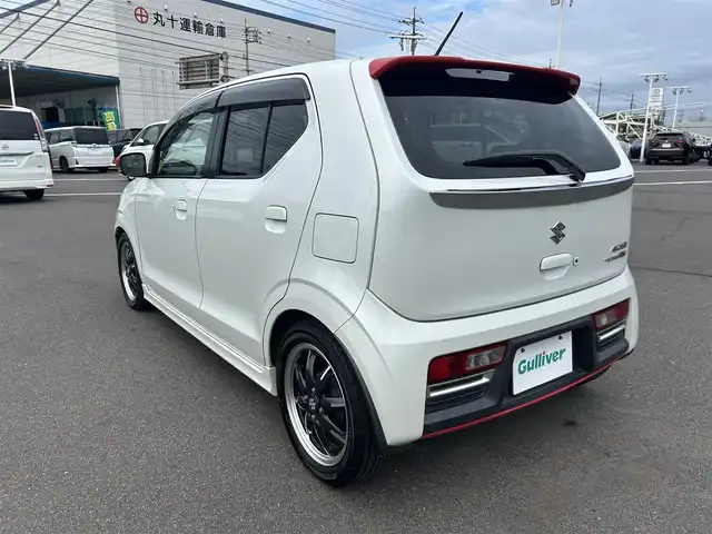 スズキ アルト ターボRS 岡山県 2015(平27)年 11.9万km パールホワイト 登録時走行距離118487km/パナソニックナビ/ワンセグTV(AM.FM.CD.TV.BT)/ETC/シートヒーター/衝突軽減ブレーキ/横滑り防止装置/オートライト/アイドリングストップ/15インチ純正AW/プッシュスタート/純正フロアマット/ウィンカーミラー