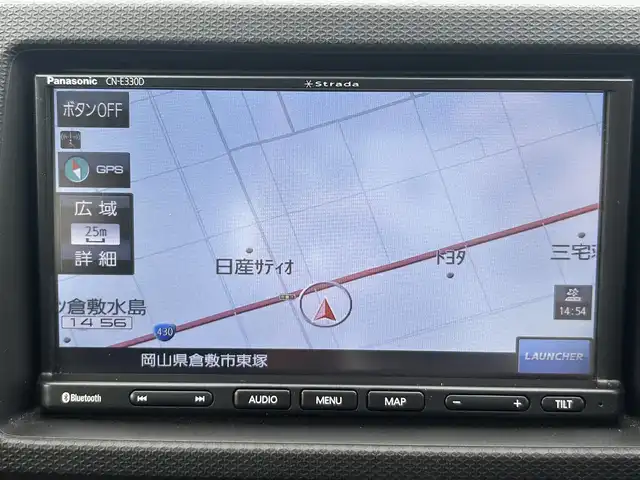 スズキ アルト ターボRS 岡山県 2015(平27)年 11.9万km パールホワイト 登録時走行距離118487km/パナソニックナビ/ワンセグTV(AM.FM.CD.TV.BT)/ETC/シートヒーター/衝突軽減ブレーキ/横滑り防止装置/オートライト/アイドリングストップ/15インチ純正AW/プッシュスタート/純正フロアマット/ウィンカーミラー