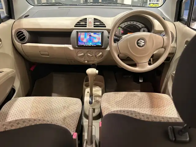 スズキ アルト F 埼玉県 2011(平23)年 10.4万km エアブルーメタリック ECLIPSE社外ナビ　/フルセグTV/AM/FM/USB接続/ETC/運転席助手席エアバック/リモコンキー/純正フロアマット/ドアバイザー/スペアキー/保証書/取扱説明書