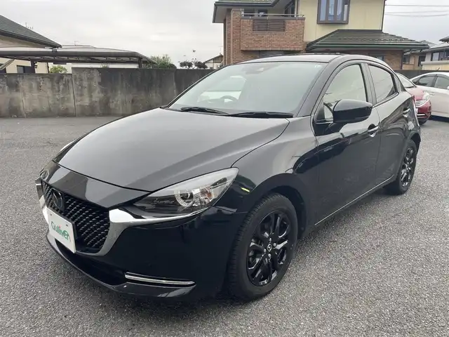 マツダ マツダ２ 15S ブラックトーンED 茨城県 2021(令3)年 2.5万km 黒 純正ナビ（FM.AM.BT.TV）/６F/プッシュスタート/クルーズコントロール/ステアリングリモコン/コーナーセンサー/フロアマット/ワンオーナー