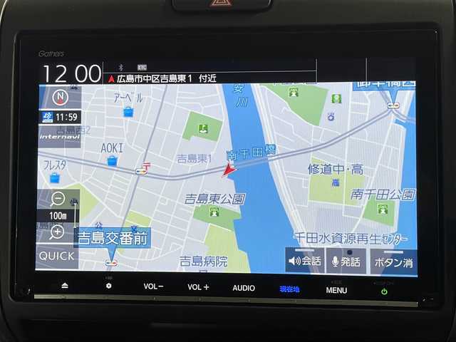 ホンダ フリード ハイブリット G ホンダセンシング 広島県 2021(令3)年 1.4万km スーパープラチナグレーメタリック 純正９型ナビ　/両側パワースライドドア　/後席モニター　/レーダークルーズコントロール　/フルセグ　/バックカメラ　/レーンキープアシスト　/衝突軽減ブレーキ　/コーナーセンサー　/オートライト　/ドラレコ　/ETC/純正15インチアルミホイール（185/65/R15)/エアバック（運転席/助手席）