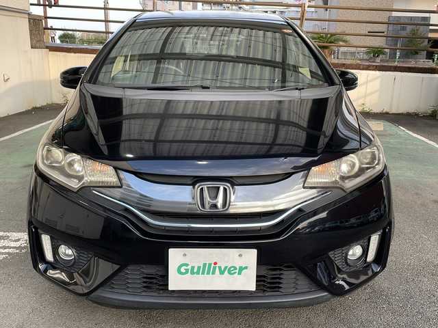 ホンダ フィット ハイブリット Sパッケージ 宮崎県 2014(平26)年 6.8万km クリスタルブラックパール ＳＤナビ　前後ドライブレコーダー　ＥＴＣ Bluetooth バックカメラ フルセグTV USB入力端子 クルーズコントロール（追尾なし) LEDライト HDMI搭載 電動格納ミラー オートライト 純正フロアマット 純正アルミホイール 取扱説明書 保証書