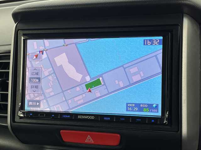 ホンダ Ｎ ＢＯＸ G Lパッケージ 鹿児島県 2014(平26)年 6.7万km スマートブラック ワンオーナー/社外メモリナビ/（AM/FM/CD/DVD/Bluetooth/ワンセグ）/片側パワースライドドア/前後ドライブレコーダー/ETC/スマートキー/ステアリングリモコン/横滑り防止装置/オートエアコン/純正フロアマット/純正AW14インチ