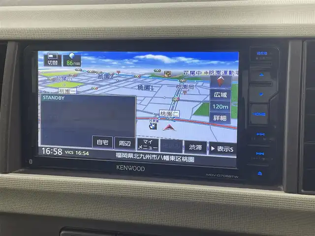 トヨタ パッソ プラスハナ Gパッケージ 福岡県 2015(平27)年 6.9万km ブラックマイカメタリック 社外ナビ（Ｂｌｕｅｔｏｏｔｈ，フルセグＴＶ）　/バックカメラ　/ＥＴＣ　/横滑り防止装置　/アイドリングストップ　/電動格納式ドアミラー　/純正フロアマット　/純正１４インチアルミホイール　/ドアバイザー　/盗難防止