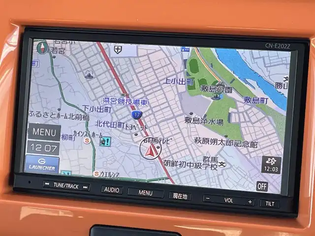 スズキ ハスラー G ターボ 群馬県 2014(平26)年 7.7万km パッションオレンジマイカ/スペリアホワイト ４WD/・ダウンヒルアシストコントロール/衝突被害軽減ブレーキ/純正ナビ/・ワンセグTV/CD/AUX/・バックカメラ/・ETC/・ドライブレコーダー/アイドリングストップ/ターボ/ベンチシート/・シートヒーター/プッシュスタート/・スマートキー/・スペアキー/社外LEDヘッドライト/純正フロアマット/ドアバイザー/グリップコントロール