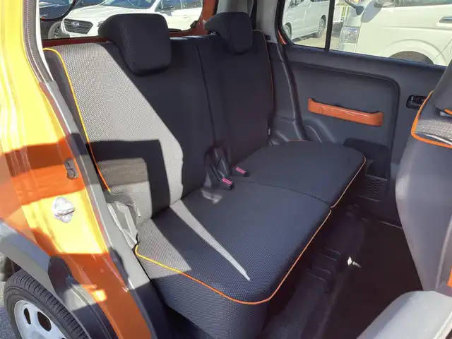 スズキ ハスラー G ターボ 群馬県 2014(平26)年 7.7万km パッションオレンジマイカ/スペリアホワイト ４WD/・ダウンヒルアシストコントロール/衝突被害軽減ブレーキ/純正ナビ/・ワンセグTV/CD/AUX/・バックカメラ/・ETC/・ドライブレコーダー/アイドリングストップ/ターボ/ベンチシート/・シートヒーター/プッシュスタート/・スマートキー/・スペアキー/社外LEDヘッドライト/純正フロアマット/ドアバイザー/グリップコントロール