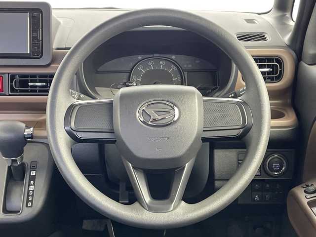 ダイハツ ムーヴ キャンバス セオリー X 新潟県 2023(令5)年 0.9万km レーザーブルークリスタルシャイン 衝突軽減/ケンウッド７型ナビ/(MDV-D310W)/(CD.DVD.フルセグ.Bluetooth)/両側パワースライドドア/ＬＥＤオートヘッドライト/前後コーナーセンサー/横滑り防止装置/ＥＴＣ/アイドリングストップ/スマートキー/プッシュスタート/禁煙車