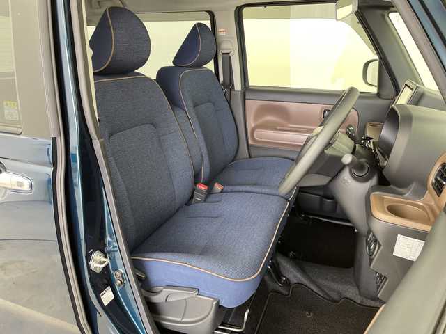 ダイハツ ムーヴ キャンバス セオリー X 新潟県 2023(令5)年 0.9万km レーザーブルークリスタルシャイン 衝突軽減/ケンウッド７型ナビ/(MDV-D310W)/(CD.DVD.フルセグ.Bluetooth)/両側パワースライドドア/ＬＥＤオートヘッドライト/前後コーナーセンサー/横滑り防止装置/ＥＴＣ/アイドリングストップ/スマートキー/プッシュスタート/禁煙車