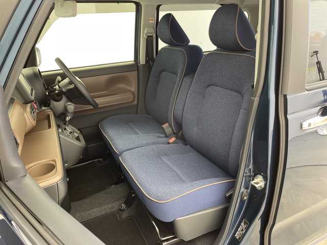 ダイハツ ムーヴ キャンバス セオリー X 新潟県 2023(令5)年 0.9万km レーザーブルークリスタルシャイン 衝突軽減/ケンウッド７型ナビ/(MDV-D310W)/(CD.DVD.フルセグ.Bluetooth)/両側パワースライドドア/ＬＥＤオートヘッドライト/前後コーナーセンサー/横滑り防止装置/ＥＴＣ/アイドリングストップ/スマートキー/プッシュスタート/禁煙車