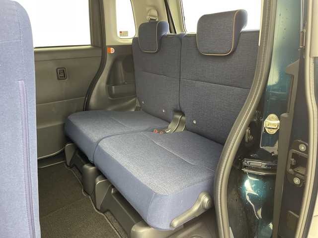 ダイハツ ムーヴ キャンバス セオリー X 新潟県 2023(令5)年 0.9万km レーザーブルークリスタルシャイン 衝突軽減/ケンウッド７型ナビ/(MDV-D310W)/(CD.DVD.フルセグ.Bluetooth)/両側パワースライドドア/ＬＥＤオートヘッドライト/前後コーナーセンサー/横滑り防止装置/ＥＴＣ/アイドリングストップ/スマートキー/プッシュスタート/禁煙車