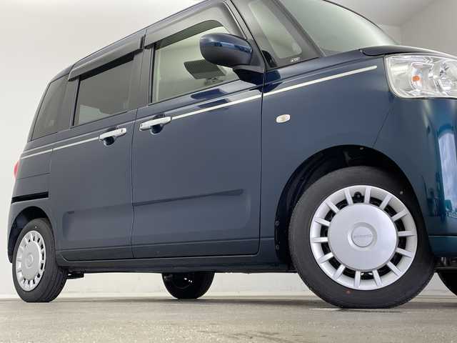 ダイハツ ムーヴ キャンバス セオリー X 新潟県 2023(令5)年 0.9万km レーザーブルークリスタルシャイン 衝突軽減/ケンウッド７型ナビ/(MDV-D310W)/(CD.DVD.フルセグ.Bluetooth)/両側パワースライドドア/ＬＥＤオートヘッドライト/前後コーナーセンサー/横滑り防止装置/ＥＴＣ/アイドリングストップ/スマートキー/プッシュスタート/禁煙車