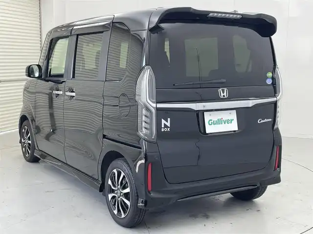 ホンダ Ｎ ＢＯＸ カスタム G L ホンダセンシング 茨城県 2018(平30)年 6万km クリスタルブラックパール 社外ナビ/バックカメラ/ワンセグ/衝突被害軽減ブレーキ/車線逸脱抑制装置/レーダークルーズコントロール/クリアランスソナー/片側電動スライドドア/ETC/ドラレコ/純正15インチAW/LEDヘッドライト/スマートキー