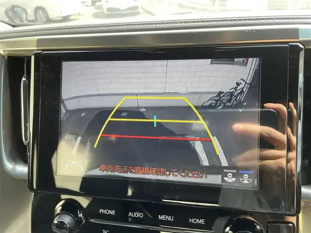 トヨタ アルファード S タイプゴールドⅡ 埼玉県 2021(令3)年 6.7万km スパークリングブラックパールクリスタルシャイン ワンオーナー/ハーフレザーシート/トヨタセーフティセンス/・プリクラッシュセーフティ/・レーントレーシングアシスト/・ロードサイドアシスト/・レーダークルーズコントロール/・オートマチックハイビーム/・先行車発進告知機能/・クリアランスソナー/純正9インチディスプレイオーディオ/　T-Connectナビ/DTV/BT/USB/　Miracast/AppleCarPlay/AndroidAuto/両側パワースライドドア/パワーバックドア/バックカメラ/3眼LEDヘッドライト/１００V電源/ドアバイザー/ビルトインETC2.0/社外ドライブレコーダー前後/プッシュスタート/スマートキー/スペアキー