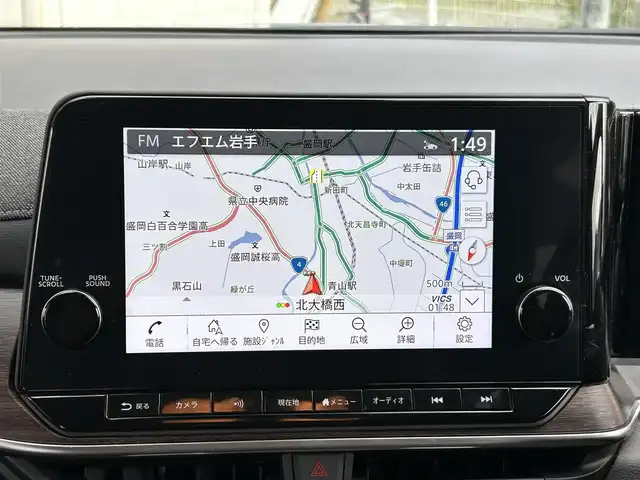 日産 オーラ G FOUR レザーエディション 岩手県 2024(令6)年 1.4万km ミッドナイトブラック/サンライズカッパー ４WD/ワンオーナー　/日産純正コネクトナビ　/フルセグTV/ブルートゥース/ＢＯＳＥスピーカー　/黒レザーシート　/全方位モニター　/プロパイロット　/デジタルインナーミラー　/置くだけ充電　/シートヒーター　/ビルトインＥＴＣ２．０　/ハンドルヒーター/BSM/プッシュスタート/スペアキー/フロアマット/ドアバイザー/保証書　取説　ナビ取説