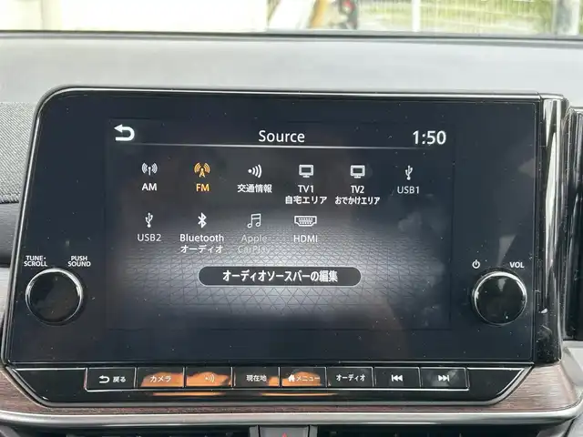 日産 オーラ G FOUR レザーエディション 岩手県 2024(令6)年 1.4万km ミッドナイトブラック/サンライズカッパー ４WD/ワンオーナー　/日産純正コネクトナビ　/フルセグTV/ブルートゥース/ＢＯＳＥスピーカー　/黒レザーシート　/全方位モニター　/プロパイロット　/デジタルインナーミラー　/置くだけ充電　/シートヒーター　/ビルトインＥＴＣ２．０　/ハンドルヒーター/BSM/プッシュスタート/スペアキー/フロアマット/ドアバイザー/保証書　取説　ナビ取説