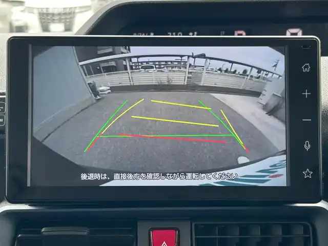 ダイハツ タント X ターボ 滋賀県 2025(令7)年 0.4万km ブラックマイカメタリック 片側パワースライドドア/純正9インチディスプレイオーディオ/（AM/FM/フルセグ/Bluetooth/USB/HDMI/ipod/Apple Car　play/Android Auto）/バックカメラ/ETC/前方ドライブレコーダー/踏み間違い防止アシスト/プリクラッシュブレーキアシスト/ヒルスタート（坂道発進）アシスト/前方衝突防止支援システム/TCS（トラクションコントロールシステム）/VDC（ビークルダイナミクスコントロール）/レーンキープアシスト/ABS（アンチロックブレーキシステム）/コーナー・バックセンサー（ソナー）/標識検知機能/車線逸脱警報/運転席・助手席シートヒーター/電動格納ミラー/電子パーキング/ブレーキホールド/アイドリングストップ/ステアリングスイッチ/オートライト/オートハイビーム/LEDヘッドライト/フルオートエアコン/USB端子/プッシュスタート/スマートキー/純正フロアマット/純正ドアバイザー