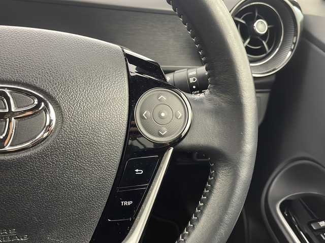 トヨタ アクア クロスオーバー グラム 宮城県 2018(平30)年 5.4万km ブラックマイカ ハーフレザーシート/トヨタセーフティセンス/・プリクラッシュセーフティ/・レーンディパチャーアラート/・オートハイビーム/・クリアランスソナー（前後）/純正9型ナビ/ナビロックの為確認不可/バックカメラ/LEDヘッドライト/LEDフォグライト/純正ドライブレコーダー（フロント）/ビルドインETC/革巻きステアリング/ステアリングスイッチ/プッシュスタート/スマートキー/純正フロアマット/純正16インチアルミホイール/ドアバイザー/横滑り防止装置