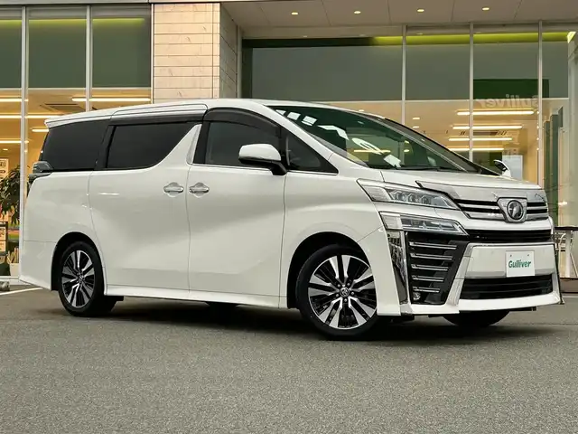 トヨタ ヴェルファイア Z Gエディション 兵庫県 2019(令1)年 4.9万km ホワイトパールクリスタルシャイン 純正10インチナビTV　/三眼LEDヘッドライト　/両側パワースライドドア　/シートヒーターベンチヒーター　/ウッドコンビハンドル　/シーケンシャルウィンカー　/ツインムーンルーフ　/デジタルインナーミラー　/ブラックレザーシート/BSM/トヨタセーフティーセンス/純正フロアマット/ビルトインETC/バックカメラ/オートマチックハイビーム/純正アルミホイル