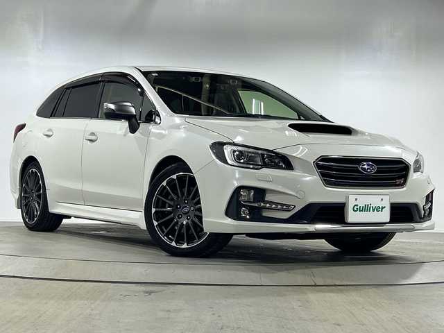 スバル レヴォーグ 1．6STIスポーツアイサイト 神奈川県 2016(平28)年 8.2万km クリスタルホワイトP 純正SDナビ【CN-LR720D】/Bluetooth・SD・iPod・フルセグTV/４WD/アイサイトVer3/バックカメラ/全車速追従機能付クルーズコントロール/本革シート/シートメモリ付前席パワーシート/シートヒーター/ブラインドスポットモニター/ビルトインETC/前側ドライブレコーダー/純正フロアマット/純正18インチアルミホイール/LEDヘッドランプ/オートマチックハイビーム/ダウンヒルアシストコントロール/プリクラッシュブレーキ/アクティブレーンキープ/ステレオカメラ/車線逸脱ふらつき警報/誤発信抑制制御機能/誤後進抑制制御機能