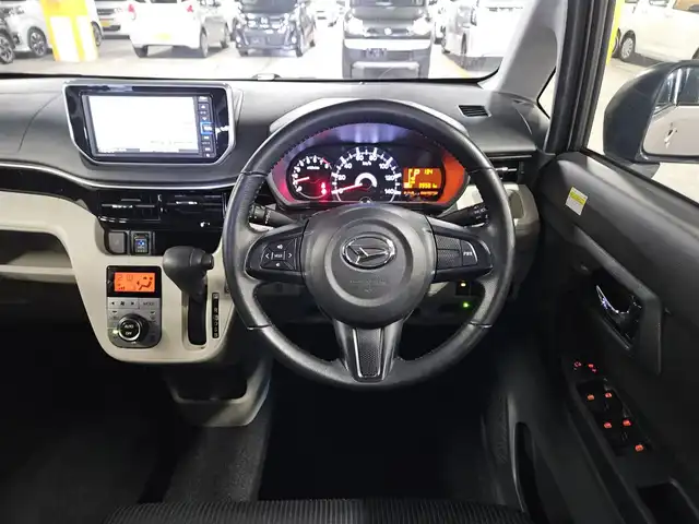 ダイハツ ムーヴ X リミテッドⅡ SAⅢ 福岡県 2021(令3)年 4万km ライトローズマイカメタリック 純正ナビ/フルセグTV/バックカメラ/ビルトインETC/ドライブレコーダー/スマートアシスト3/・衝突被害軽減ブレーキ/・車線逸脱警報/・前後誤発進抑制/・オートハイビーム/LEDヘッドランプ/革巻きステアリング/ステアリングスイッチ/運転席シートヒーター/純正14インチアルミホイール/スマートキー/プッシュエンジンスタート/禁煙車