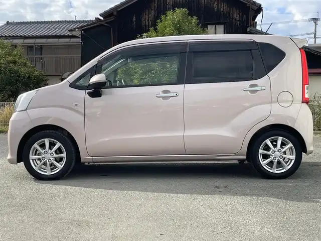 ダイハツ ムーヴ X リミテッドⅡ SAⅢ 福岡県 2021(令3)年 4万km ライトローズマイカメタリック 純正ナビ/フルセグTV/バックカメラ/ビルトインETC/ドライブレコーダー/スマートアシスト3/・衝突被害軽減ブレーキ/・車線逸脱警報/・前後誤発進抑制/・オートハイビーム/LEDヘッドランプ/革巻きステアリング/ステアリングスイッチ/運転席シートヒーター/純正14インチアルミホイール/スマートキー/プッシュエンジンスタート/禁煙車