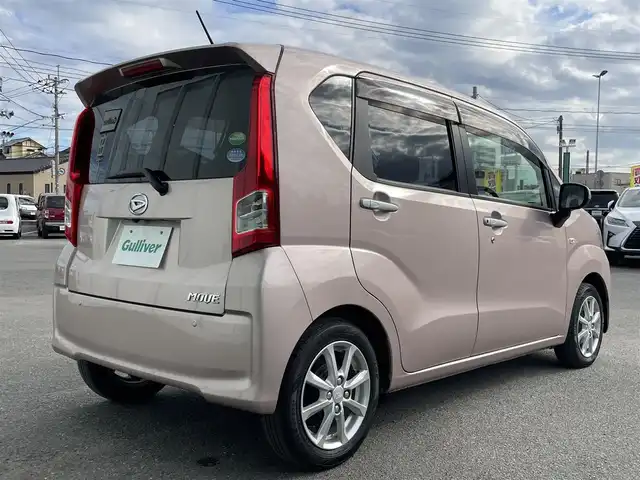 ダイハツ ムーヴ X リミテッドⅡ SAⅢ 福岡県 2021(令3)年 4万km ライトローズマイカメタリック 純正ナビ/フルセグTV/バックカメラ/ビルトインETC/ドライブレコーダー/スマートアシスト3/・衝突被害軽減ブレーキ/・車線逸脱警報/・前後誤発進抑制/・オートハイビーム/LEDヘッドランプ/革巻きステアリング/ステアリングスイッチ/運転席シートヒーター/純正14インチアルミホイール/スマートキー/プッシュエンジンスタート/禁煙車