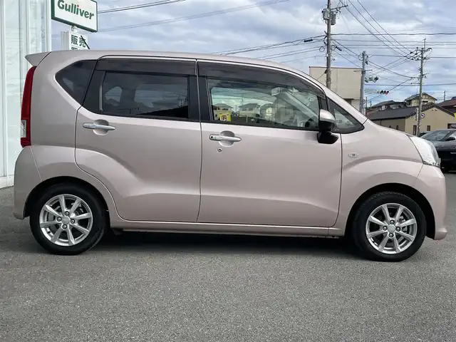 ダイハツ ムーヴ X リミテッドⅡ SAⅢ 福岡県 2021(令3)年 4万km ライトローズマイカメタリック 純正ナビ/フルセグTV/バックカメラ/ビルトインETC/ドライブレコーダー/スマートアシスト3/・衝突被害軽減ブレーキ/・車線逸脱警報/・前後誤発進抑制/・オートハイビーム/LEDヘッドランプ/革巻きステアリング/ステアリングスイッチ/運転席シートヒーター/純正14インチアルミホイール/スマートキー/プッシュエンジンスタート/禁煙車