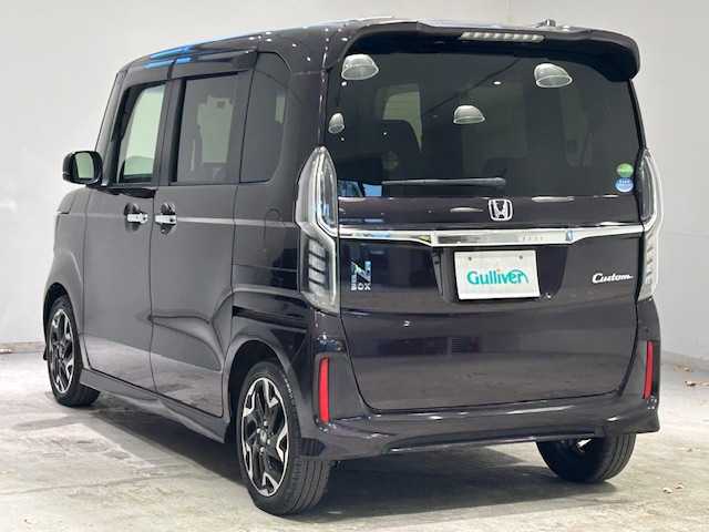 ホンダ Ｎ ＢＯＸ カスタム G L ターボ ホンダセンシング 宮城県 2019(令1)年 3万km プレミアムベルベットパープル・パール ホンダセンシング/・衝突軽減ブレーキ/・誤発進抑制機能/・露愛逸脱抑制機能/・アダプティブ・クルーズ・コントロール/・車線維持支援システム/・オートハイビーム/・先行者発進お知らせ機能/・標識認識機能/純正ナビ/・フルセグTV/Bluetooth/CD/DVD/・バックカメラ/・ビルトインETC/・前後ドライブレコーダー/両側パワースライドドア/後方コーナーセンサー/革巻きステアリング/・パドルシフト/・ステアリングリモコン/ハーフレザーシート/プッシュスタート/・スマートキー/LEDヘッドライト/・フォグランプ/・オートライト/純正アルミホイール/純正フロアマット