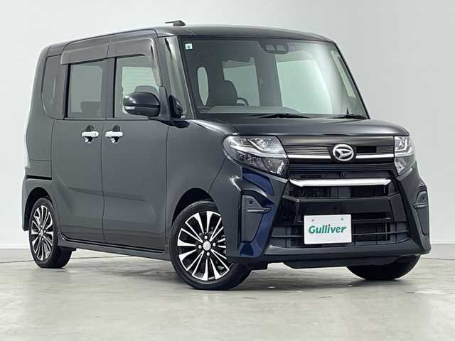 ダイハツ タント カスタム RS 岐阜県 2019(令1)年 3.7万km ブラックマイカメタリック 純正ナビ/CD/DVD/Bluetooth/フルセグTV/追従型クルーズコントロール/衝突軽減ブレーキ/レーンキープアシスト/横滑り防止/ドライブレコーダー/全方位カメラ/LEDヘッドライト/オートライト/オートマチックハイビーム/純正フロアマット/純正ドアバイザー/ETC/スペアキー