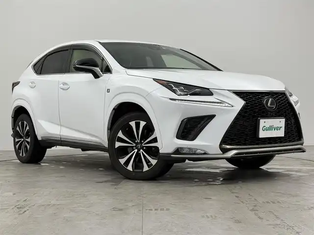 レクサス ＮＸ 300 Fスポーツ 徳島県 2018(平30)年 6.2万km ホワイトノーヴァガラスフレーク ホワイトアーチモール/純正ナビ/フルセグ・DVD・Bluetooth/全方位カメラ/プリクラッシュ/BSM/LDA/オートLEDライト/オートバックドア/前席シートヒーター/前席エアーシート/ステアリングヒーター/スマートキーX2/保証書・取扱説明書