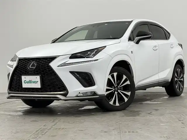 レクサス ＮＸ 300 Fスポーツ 徳島県 2018(平30)年 6.2万km ホワイトノーヴァガラスフレーク ホワイトアーチモール/純正ナビ/フルセグ・DVD・Bluetooth/全方位カメラ/プリクラッシュ/BSM/LDA/オートLEDライト/オートバックドア/前席シートヒーター/前席エアーシート/ステアリングヒーター/スマートキーX2/保証書・取扱説明書