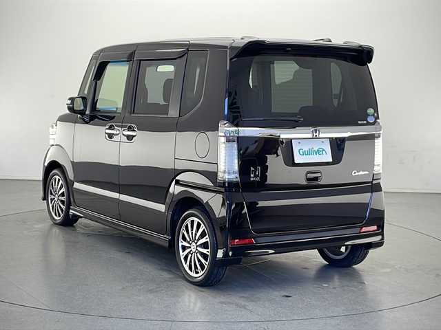 ホンダ Ｎ ＢＯＸ カスタム G ターボSSパッケージ 長野県 2015(平27)年 5.5万km プレミアムゴールドパープルパール 社外ナビ/Bluetooth/バックカメラ/TV/パドルシフト/ETC/クルーズコントロール（追従走行あり）/横滑り防止装置/盗難防止装置/アイドリングストップ/両側パワースライドドア/電格ミラー/純正フロアマット/純正15インチアルミ夏タイヤ/フォグランプ/オートライト/シガーライター/エンジンスタートボタン/ドアバイザー/スマートキー/スペアキー2本