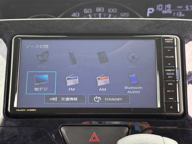 ダイハツ タント カスタム X トップED SA Ⅲ 長野県 2018(平30)年 5.8万km ブラックマイカメタリック 純正メモリナビ（NMZK-W68D）/FM・AM・DVD・CD・フルセグTV/Bluetooth Audio/バックカメラ/衝突被害軽減ブレーキ/片側パワースライドドア/アイドリングストップ/ハーフレザーシート/D席シートヒーター/コーナーセンサー/プッシュスタート/スマートキー/スペアキー/ドアバイザー/ETC