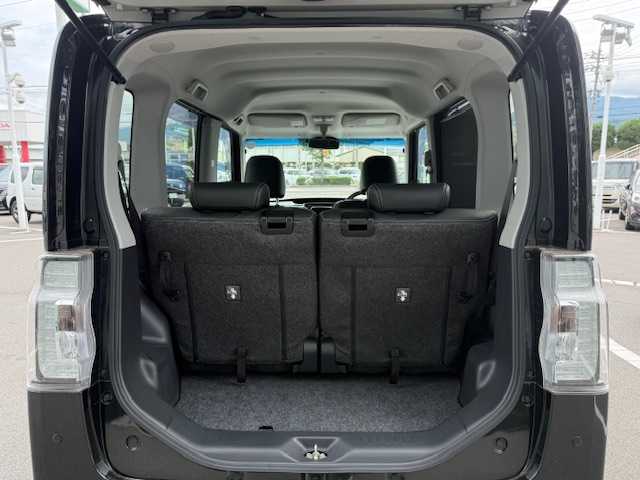 ダイハツ タント カスタム X トップED SA Ⅲ 熊本県 2018(平30)年 5.8万km ブラックマイカメタリック 純正メモリナビ（NMZK-W68D）/FM・AM・DVD・CD・フルセグTV/Bluetooth Audio/バックカメラ/衝突被害軽減ブレーキ/片側パワースライドドア/アイドリングストップ/ハーフレザーシート/D席シートヒーター/コーナーセンサー/プッシュスタート/スマートキー/スペアキー/ドアバイザー/ETC