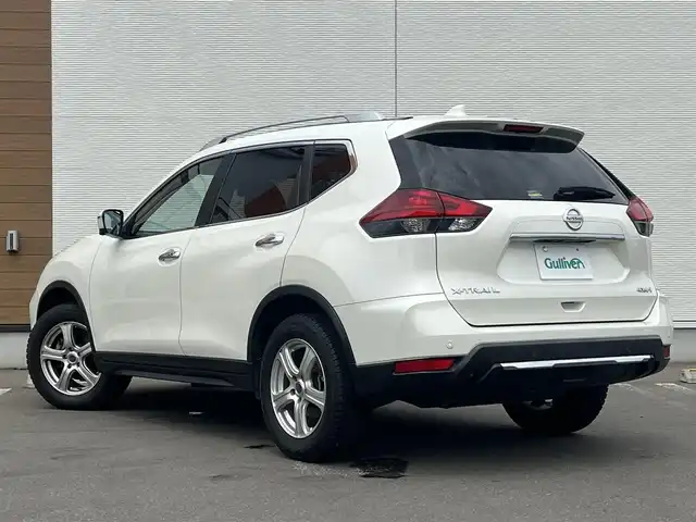 日産 エクストレイル 20Xi 秋田県 2020(令2)年 6.6万km ブリリアントホワイトパール 純正ナビ/衝突軽減システム/４WD/フルセグ/社外アルミ/スマートキー/LEDヘッドライト/全方位カメラ/アラウンドビューモニター/全席シートヒーター/電動リアゲート/ドライブレコーダー/コーナーセンサー/アイドリングストップ/パーキングアシスト/ダウンヒルアシストコントロール/ステアリングスイッチ/クルーズコントロール/ETC/ルーフレール/純正フロアマット/オートエアコン/オートライト/レベライザー/電動格納ウィンカーミラー