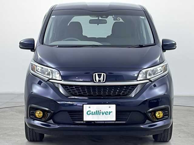 ホンダ フリード G ホンダセンシング 道央・札幌 2020(令2)年 3.8万km ミッドナイトブルービームM ・ワンオーナー/・4WD/・寒冷地仕様/・純正ナビ＆TV＆BT＆CD＆DVD＆USB/・バックカメラ/・両側パワスラ/・ホンダセンシング/・衝突軽減/・レーダークルコン/・車線維持支援システム/・ビルトインETC/・シートヒーター(DN)/・ドアミラーヒーター/・コーナーセンサー(後)/・LEDヘッドライト/・オートライト/・スマートキー/・スペアキー/・純正エンスタ/・社外エンスタ/・社外15インチAW/・純正ホイールカバー付スタッドレス積込