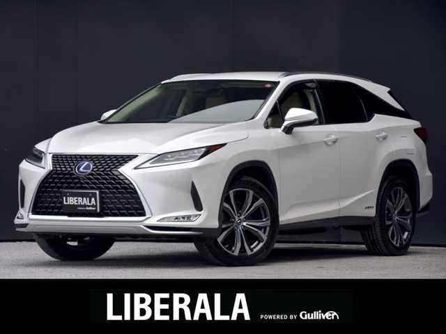 レクサス ＲＸ 450hL 和歌山県 2020(令2)年 4.8万km ソニッククォーツ ナビ/360度カメラ/TV/オートテールゲート/HUD/リアエンター/20インチAW/ACC/LKA/BSM/ベージュ革/パワーシート/シートヒーター/ベンチレーション/ETC/3眼LED