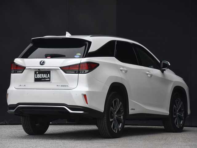 レクサス ＲＸ 450hL 和歌山県 2020(令2)年 4.8万km ソニッククォーツ ナビ/360度カメラ/TV/オートテールゲート/HUD/リアエンター/20インチAW/ACC/LKA/BSM/ベージュ革/パワーシート/シートヒーター/ベンチレーション/ETC/3眼LED